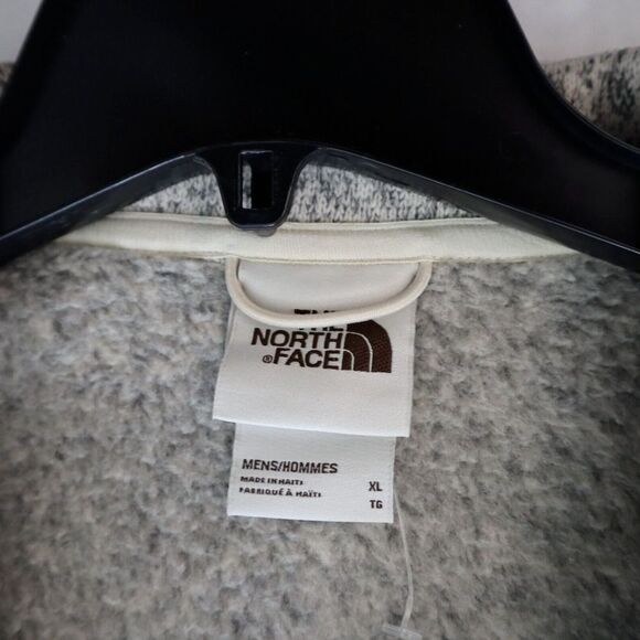 The North Face Men's Sz XL Sandstone Heather Gordon Lyons Full Zip Vest - Picture 4 of 9